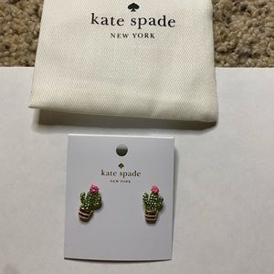 Kate spade cactus earrings